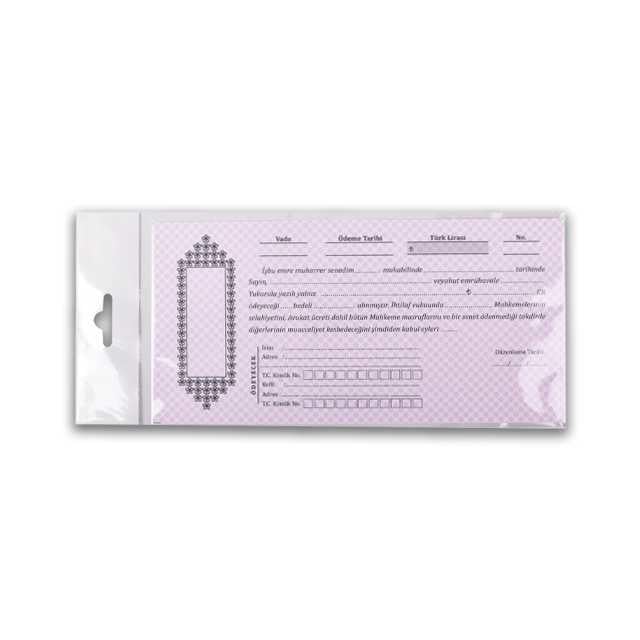 Özkan G0188 Senet 5 li Poşet