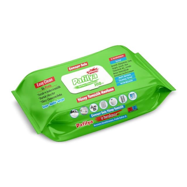 Pafilya Yüzey Temizlik Havlusu Çamaşır Sulu 102lı