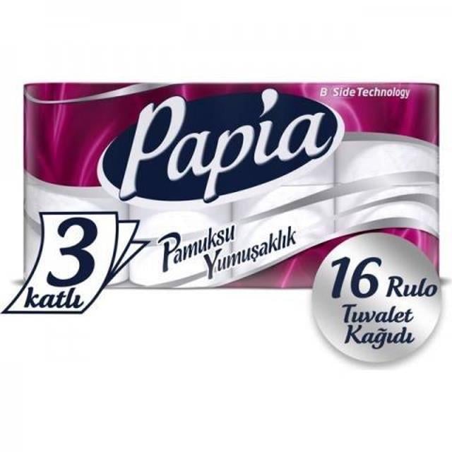 Papia Tuvalet Kağıdı 16 Rulo