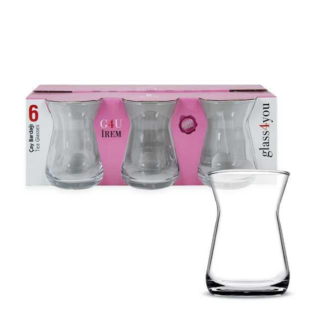 Paşabahçe 42451 6lı İrem Çay Bardak