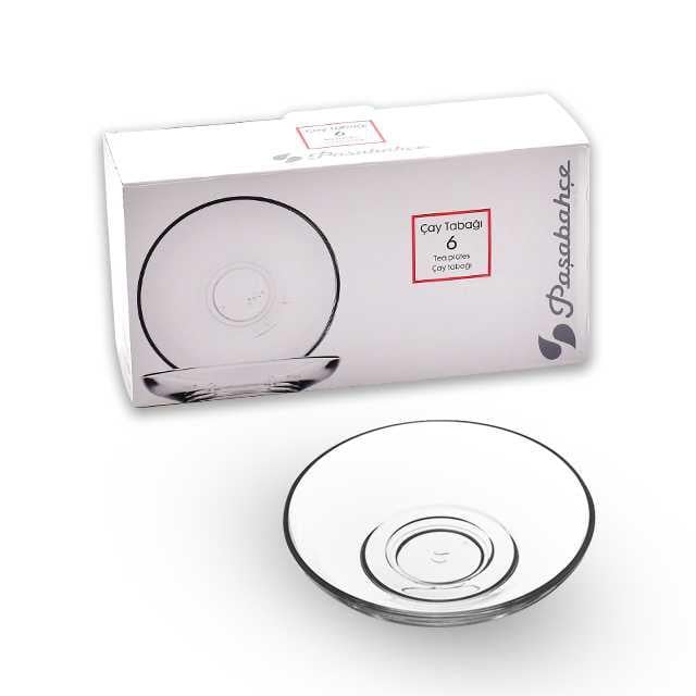 Paşabahçe 54251 6 lı Aida Çay Tabağı