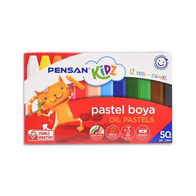 Pensan 12li Kidz Pastel Boya