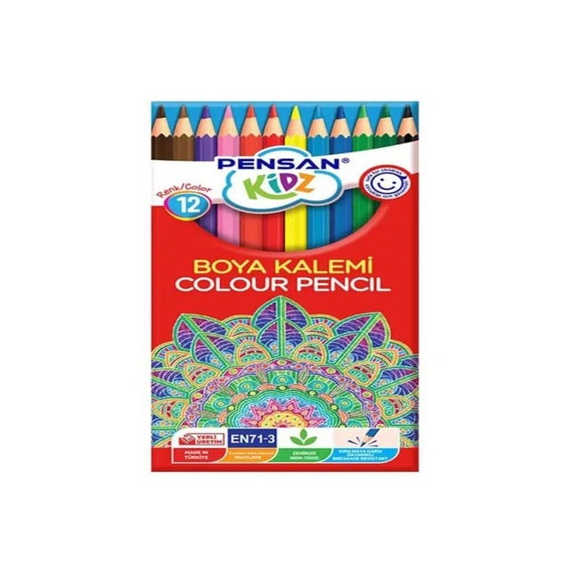 PENSAN KIDZ 12lı KURU BOYA