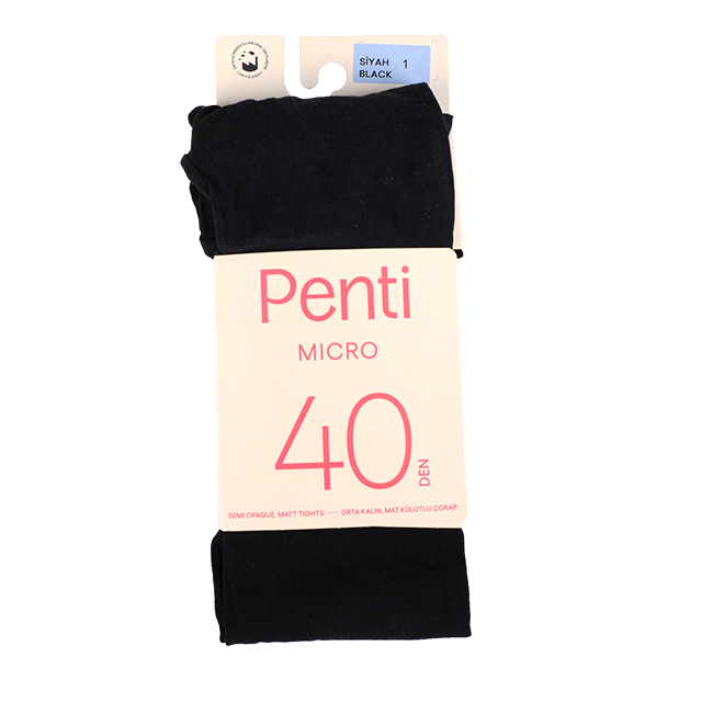 PENTI MICRO 40 KLT. SIYAH