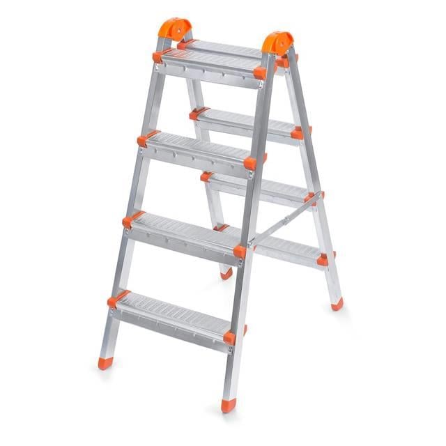 Perilla Metal 4-Basamak Çift Çıkışlı Merdiven