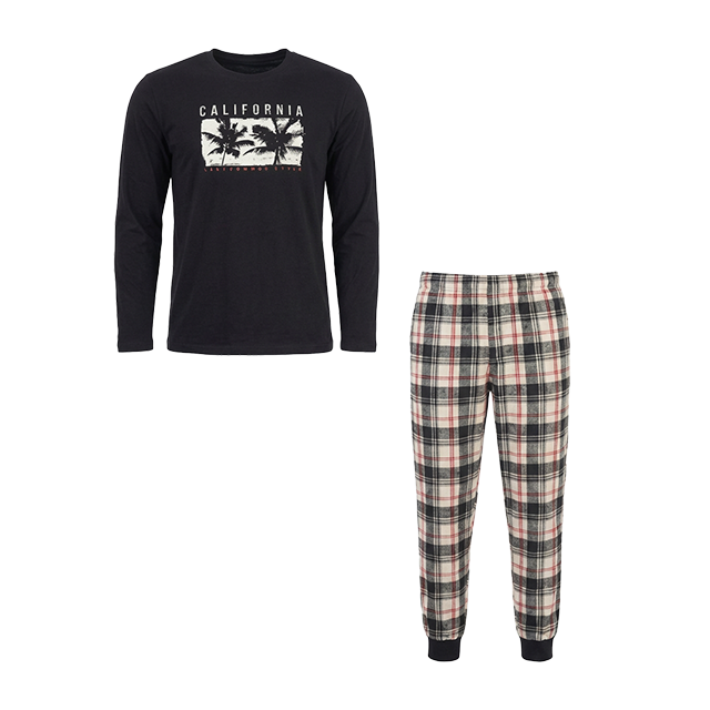 PJS ERKEK KISLIK PIJAMA TAKIMLARI