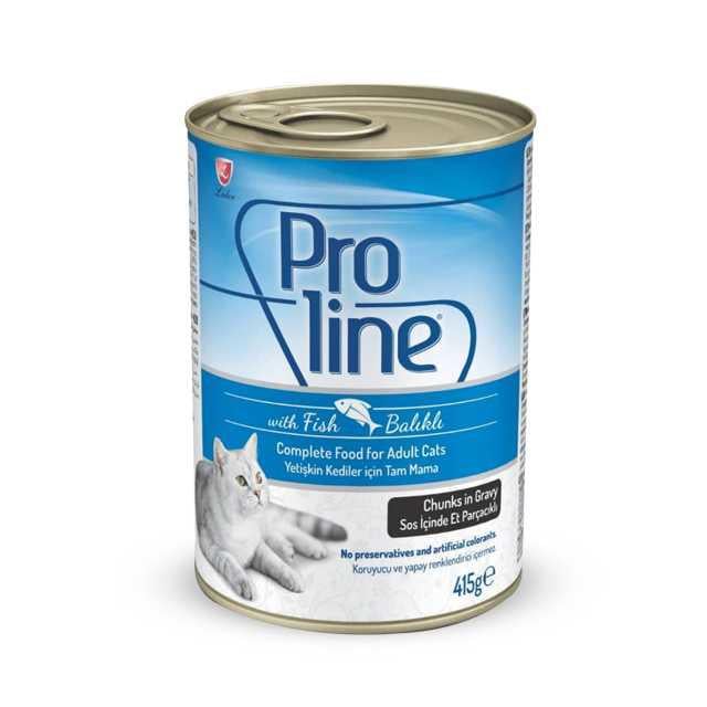 PROLINE KEDI MAMA BALIKLI 415gr (KONSERVE)