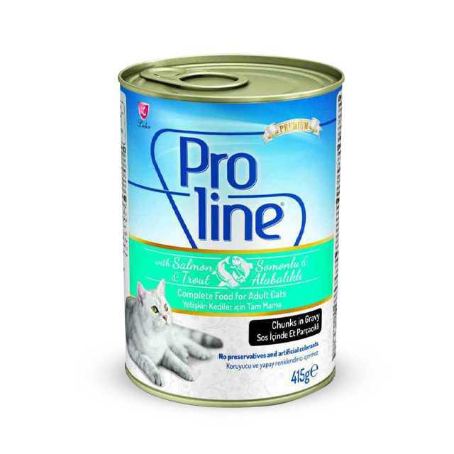 PROLINE KEDI MAMA SOMONLU 415gr (KONSERVE)