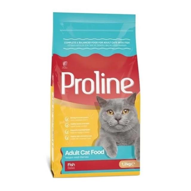 Proline Yetişkin Kedi Maması Balık-Pirinç 1200g