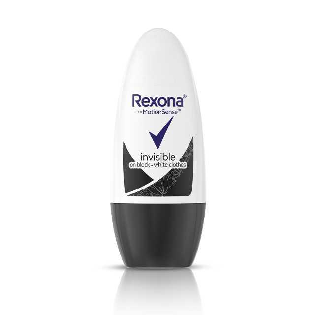 REXONA ROL INVISIBLE BLACK-WHITE 50ml-5811