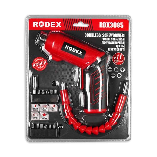 Rodex Rdx-3085 3,6V Şarjlı Vidalama