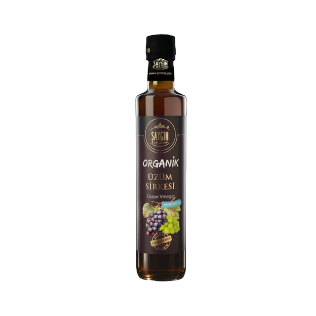 Saygın Organik Tarihi Üzüm Sirkesi 500ml