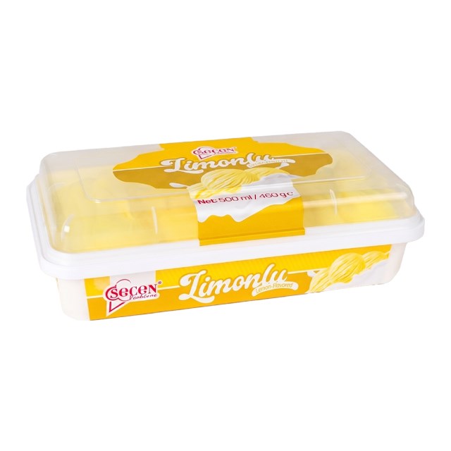 Secen Yarım Yağlı Limon Aromalı Dondurma 500ml