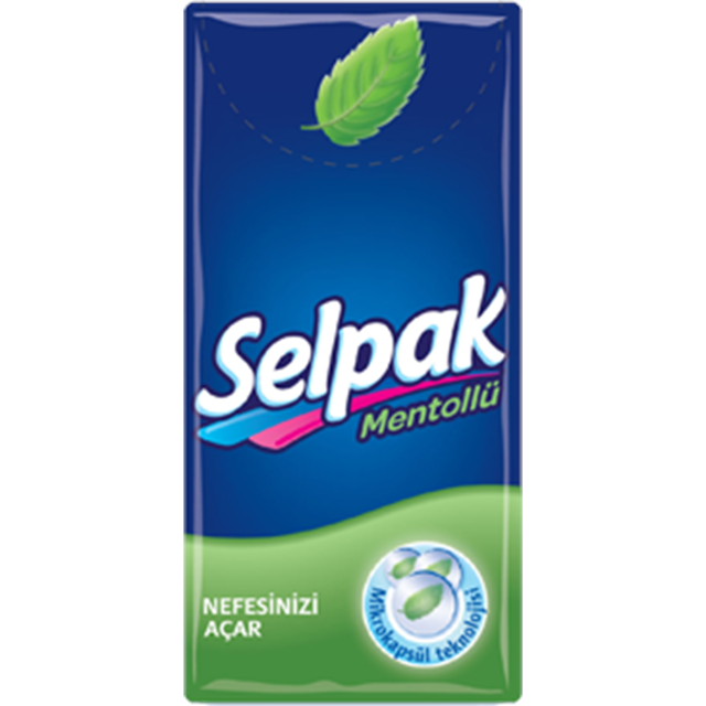 Selpak Mentollü Cep Mendil Tekli