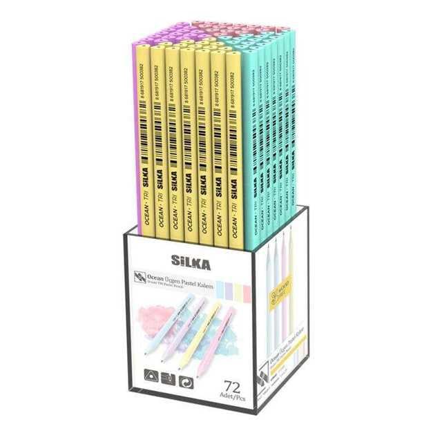 Silka Ocean Pastel Üçgen Kurşun Kalem