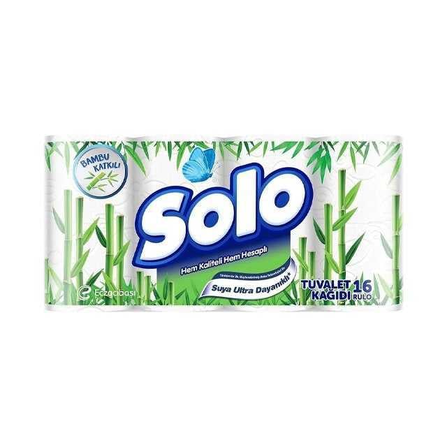 Solo Tuvalet Kağıdı Bambu 16Lı