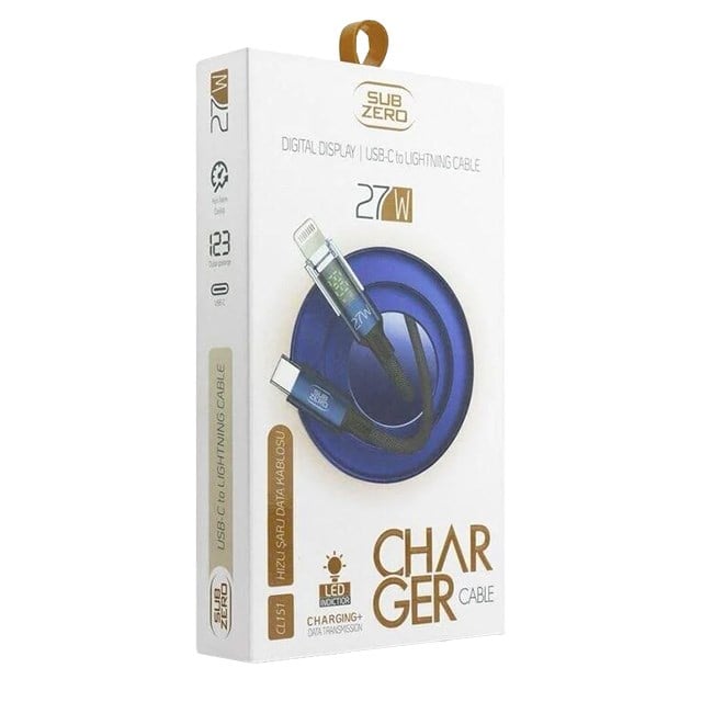 SUBZERO CL 151 TYPE IPHONE 27W SARJ KABLOSU