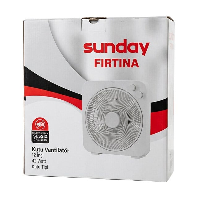 SUNDAY FIRTINA 12INC  KUTU VANTILATOR