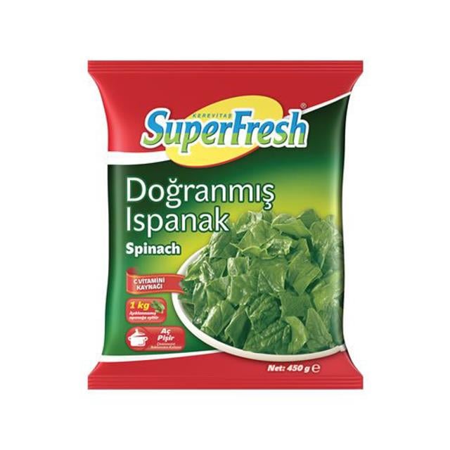 Süperfresh Ispanak 450 Gr.