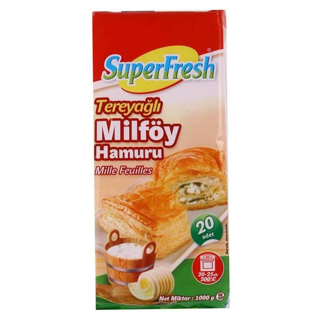 Superfresh Milföy Tereyağlı 1000gr
