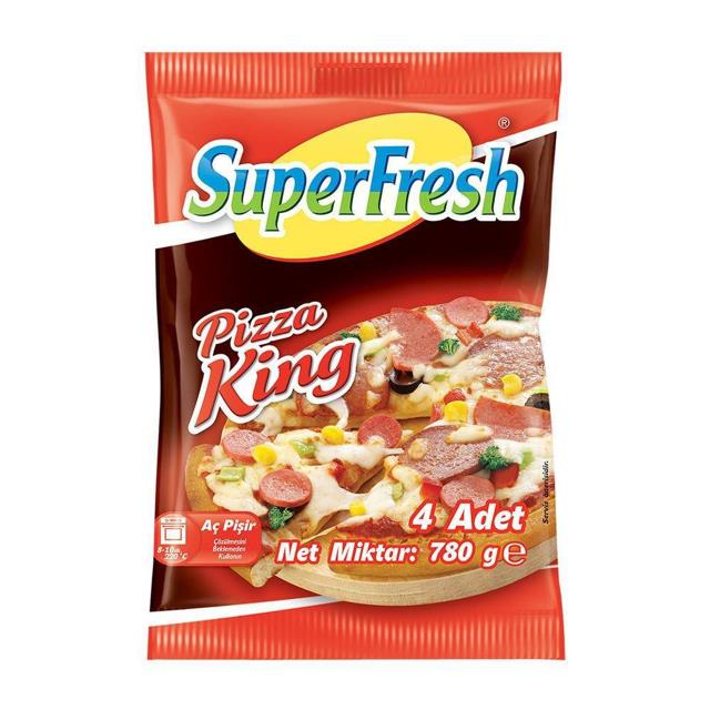 Superfresh Pizza King 4 lü 780gr