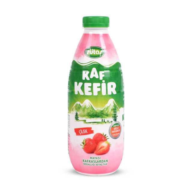 Sütaş Kaf Kefir  Çilek 1000Ml