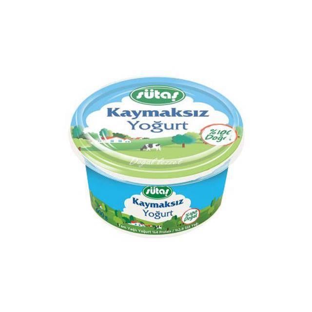 Sütaş Kaymaksız Yoğurt  600gr
