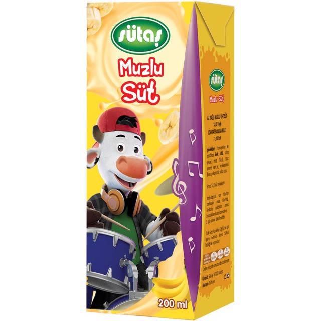 SUTAS MUZLU SUT 200ml
