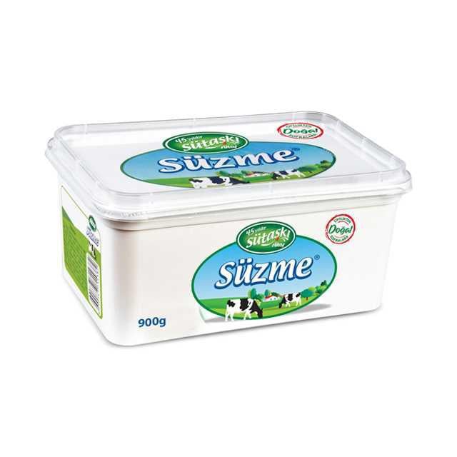 Sütaş Süzme Beyaz Peynir 900gr