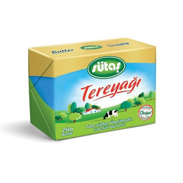Sütaş Tereyağ 250gr Pastorize