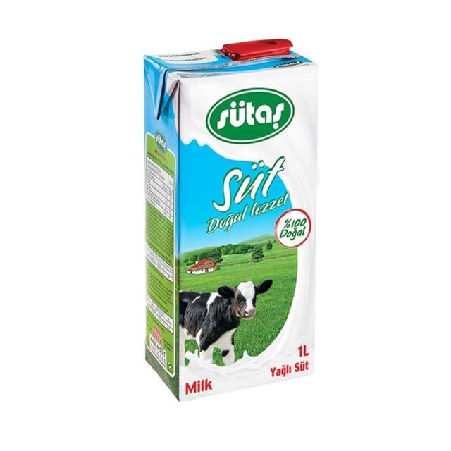 Sütaş Yağlı Süt 1000ml