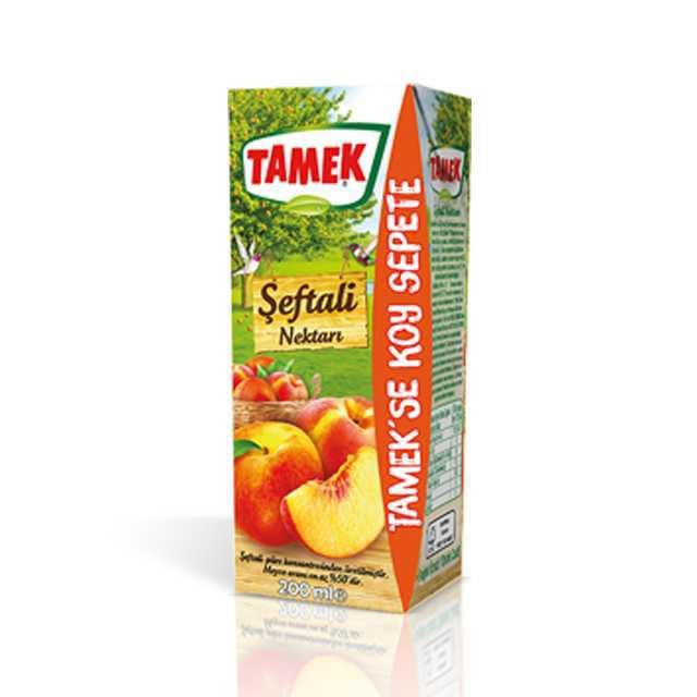 Tamek Nektar Şeftali 200ml