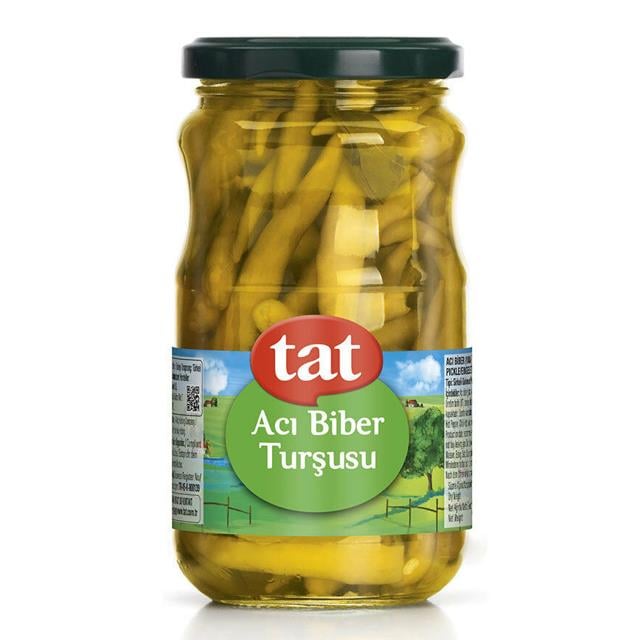 Tat Yakan Acı Biber Turşu 330gr Cam