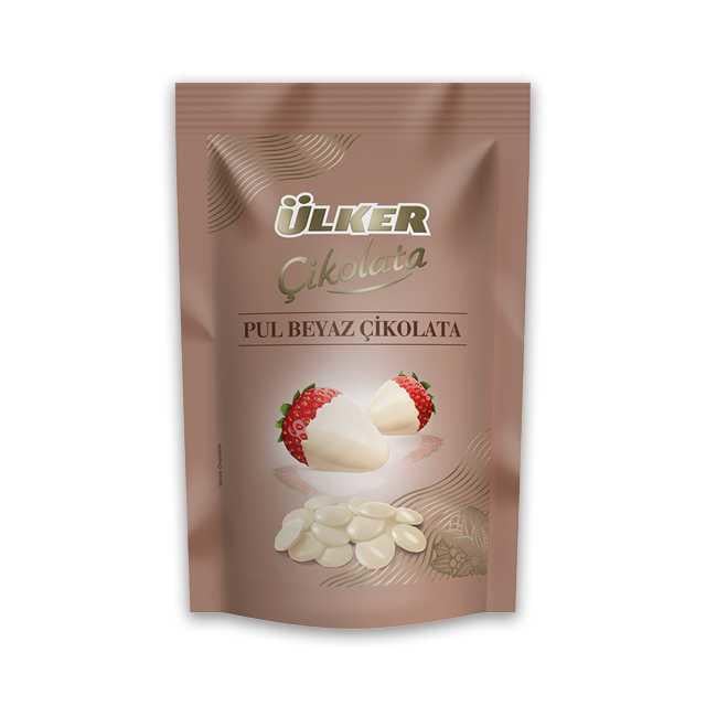 Ülker Beyaz Pul Çikolata 120gr