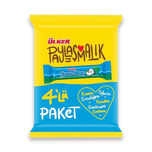 Ülker Cocostar 4lü 100gr