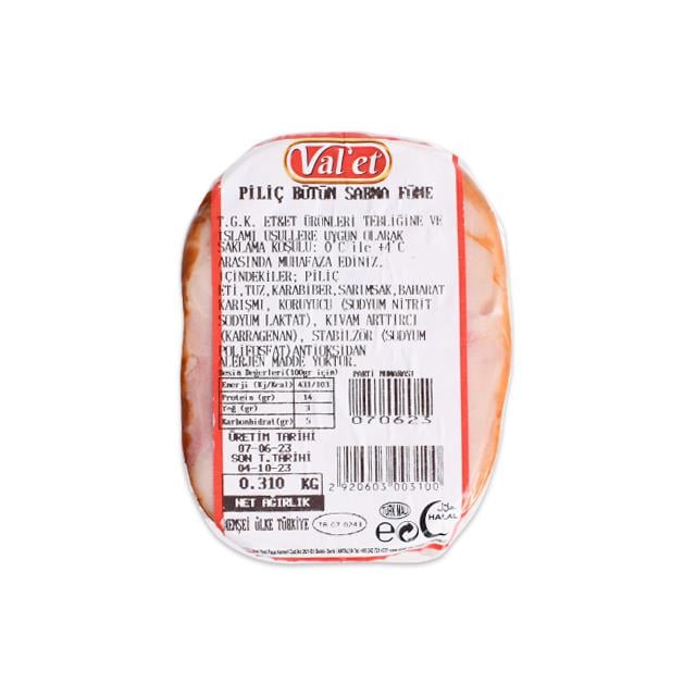 Val-Et Piliç Bütün Sarma Füme kg