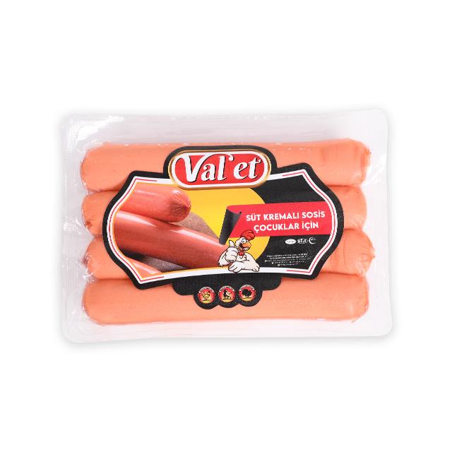 Val-Et Piliç Sosis Süt Kremalı (Çocuklar İçin) kg