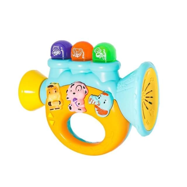Vardem Jlg-855-38A Işıklı Müzikli Trompet Bebek