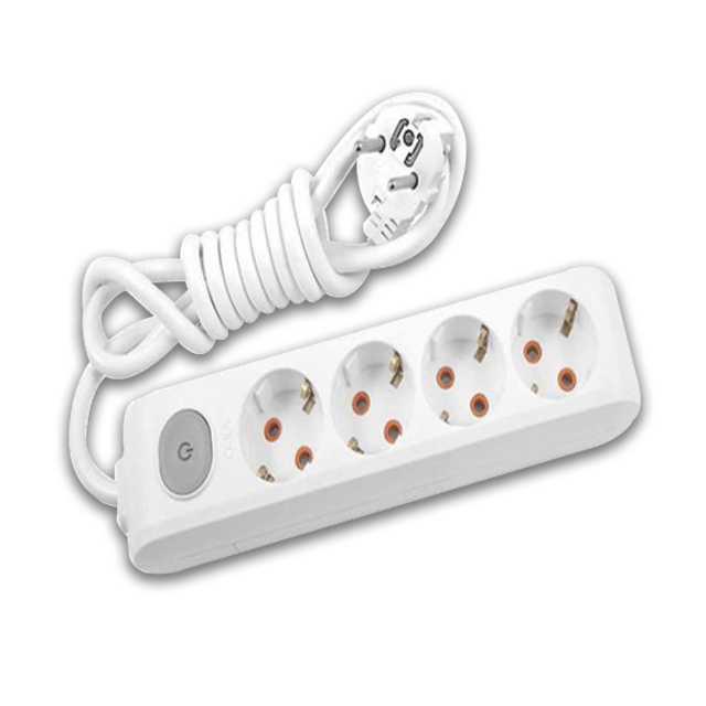 Viko Multi-Let 4 lü 3mt Anahtarlı Uzatma
