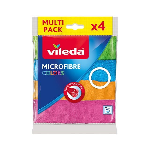 Vileda Microfiber Colors 4Lü
