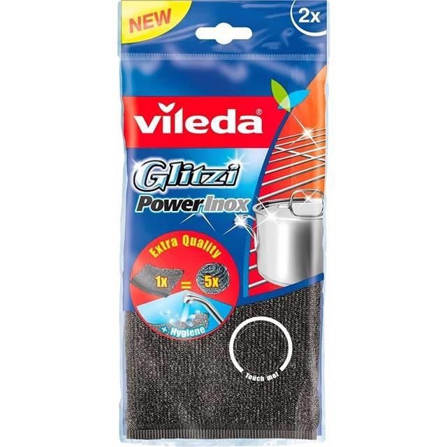 Vileda Power Pad İnox Çelik 2li