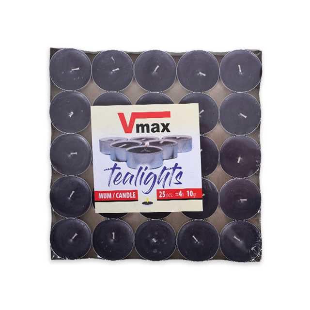 VMAX 10gr 25lı MIX TEALIGHT MUM