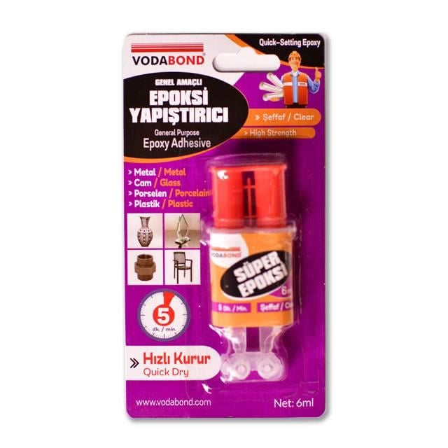 Vodabond 6ml Şırınga Epoksi Yapıştırıcı