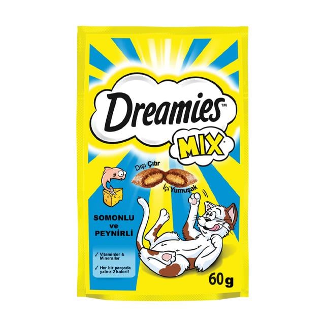 Whiskas Dreamies Somonlu Peynirli 60gr