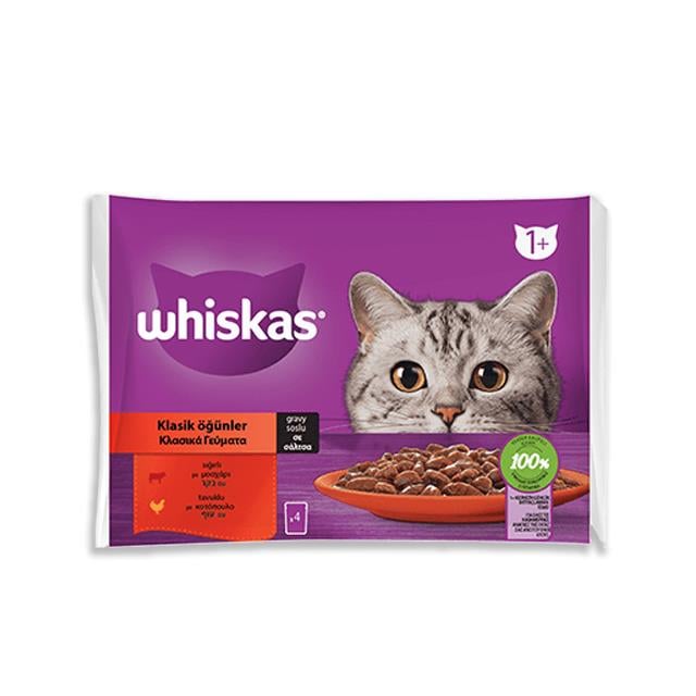 Whıskas Pouch Etli 4x85gr