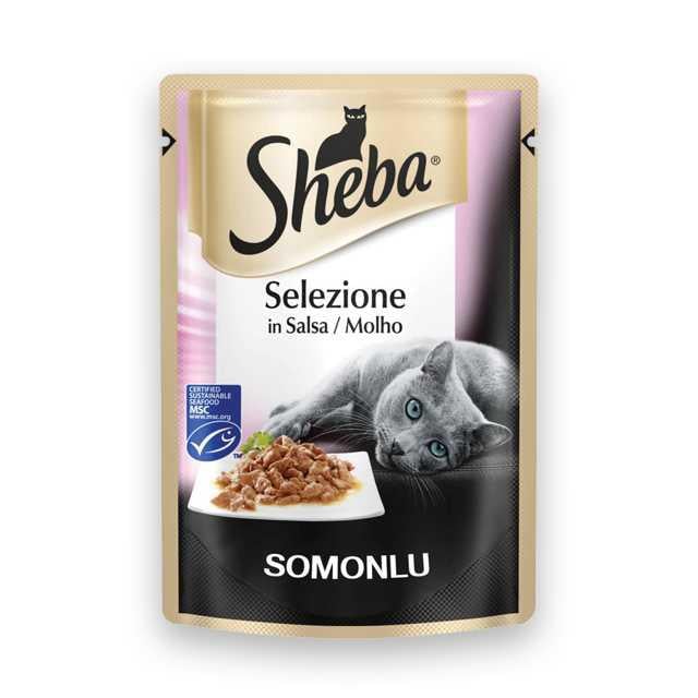 Whiskas Sheba Somonlu 85gr