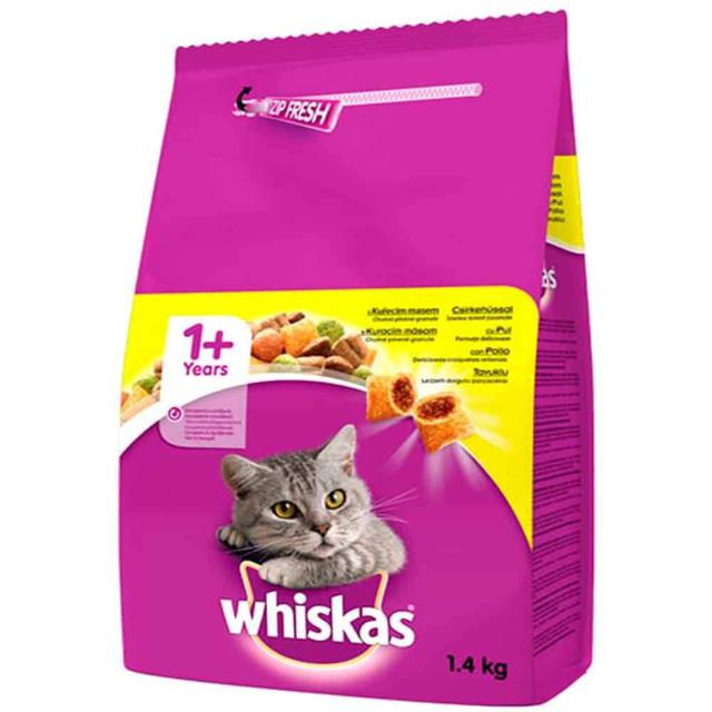 Whiskas Tavuklu Kedi maması 1400gr