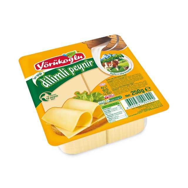 Yörükoğlu Dilimli  Peynir 250gr
