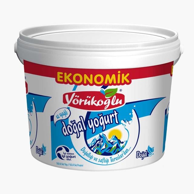 Yörükoğlu Yoğurt Az Yağlı 3000 gr