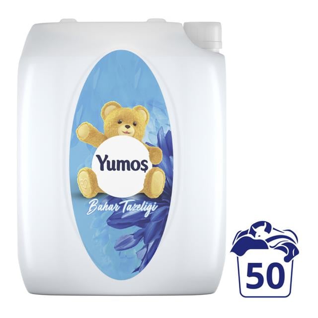 Yumoş Bahar Tazeliği Çamaşır Yumuşatıcısı 5 lt 50 Yıkama